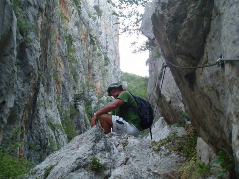 Kanjonom Male Paklenice 25.06.2012.