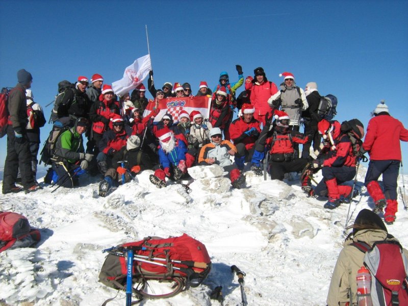 18. tradicionalni božićni uspon na krov Hrvatske