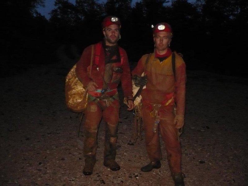 Na dnu Lukine jame -1.431 metar